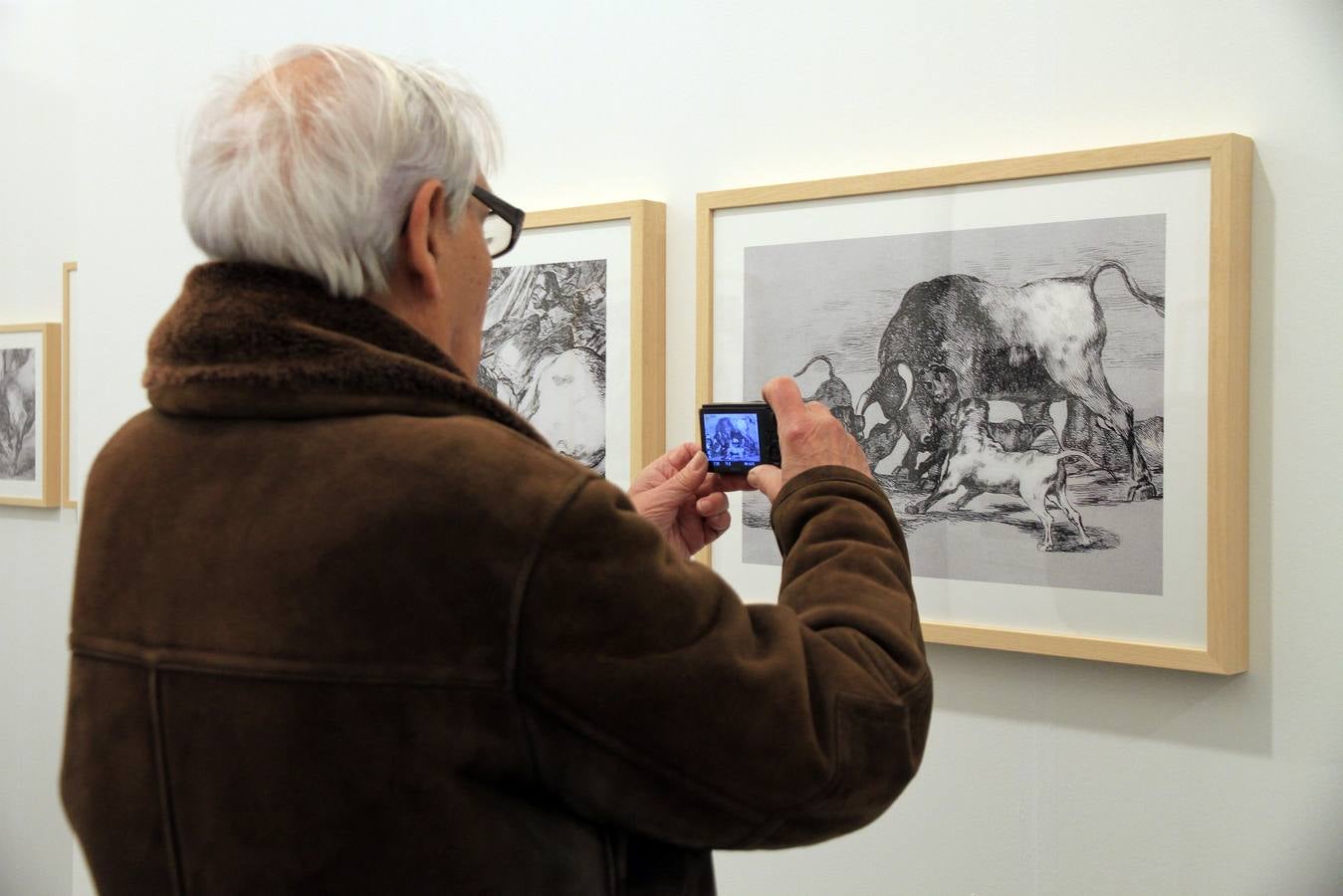 El Palacio Quintanar de Segovia acoge la exposición &#039;Del trazo a la luz. la Tauromaquia de Goya en las fotografías de Kallmeyer&#039;