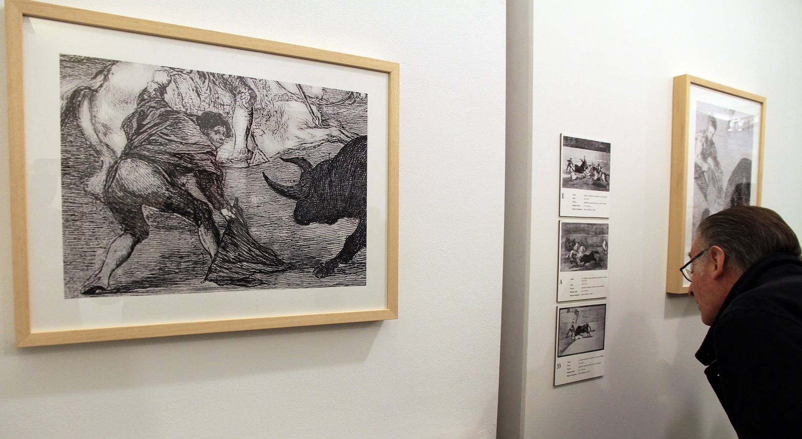 El Palacio Quintanar de Segovia acoge la exposición &#039;Del trazo a la luz. la Tauromaquia de Goya en las fotografías de Kallmeyer&#039;