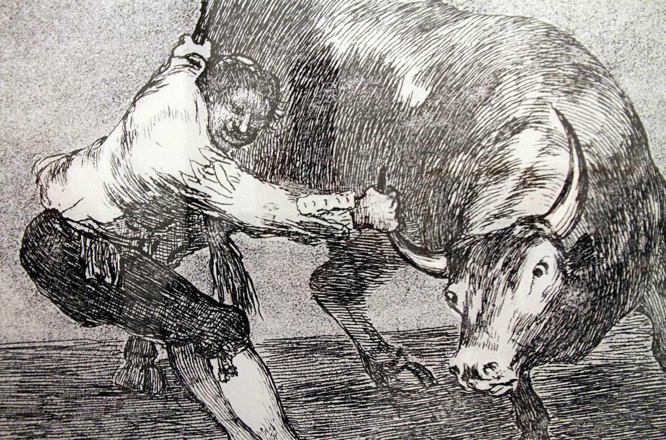 El Palacio Quintanar de Segovia acoge la exposición &#039;Del trazo a la luz. la Tauromaquia de Goya en las fotografías de Kallmeyer&#039;