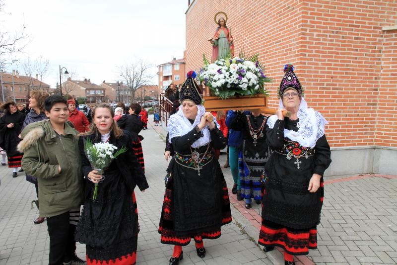 Celebración de la festividad de las Águedas en Segovia
