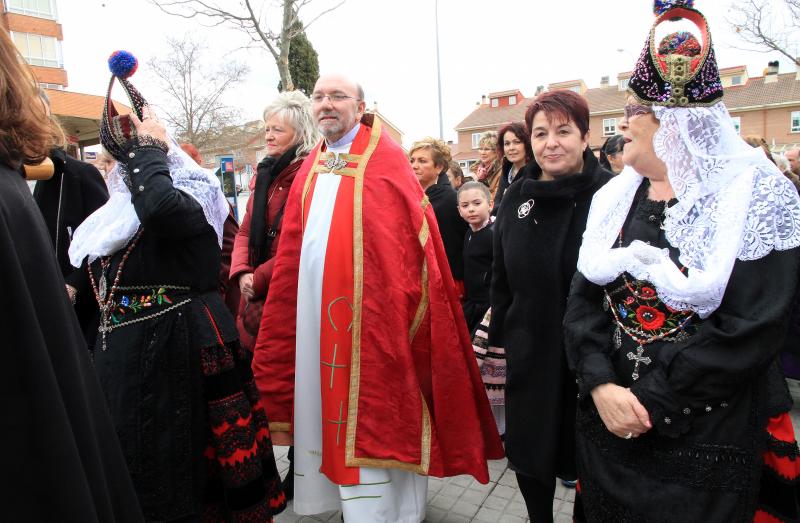 Celebración de la festividad de las Águedas en Segovia