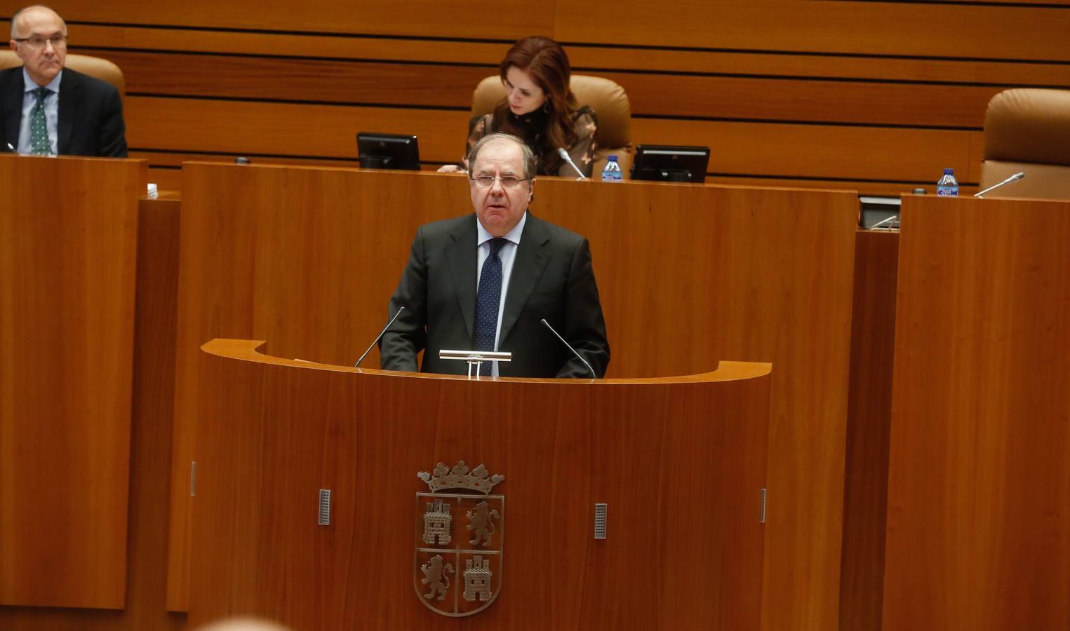 Comparecencia de Juan Vicente Herrera ante las Cortes de Castilla y León