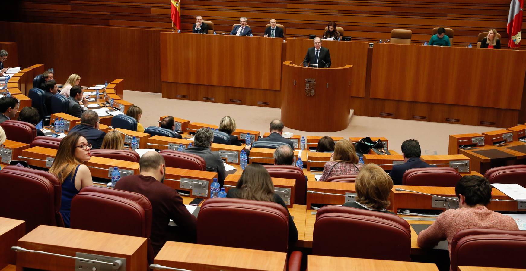 Comparecencia de Juan Vicente Herrera ante las Cortes de Castilla y León