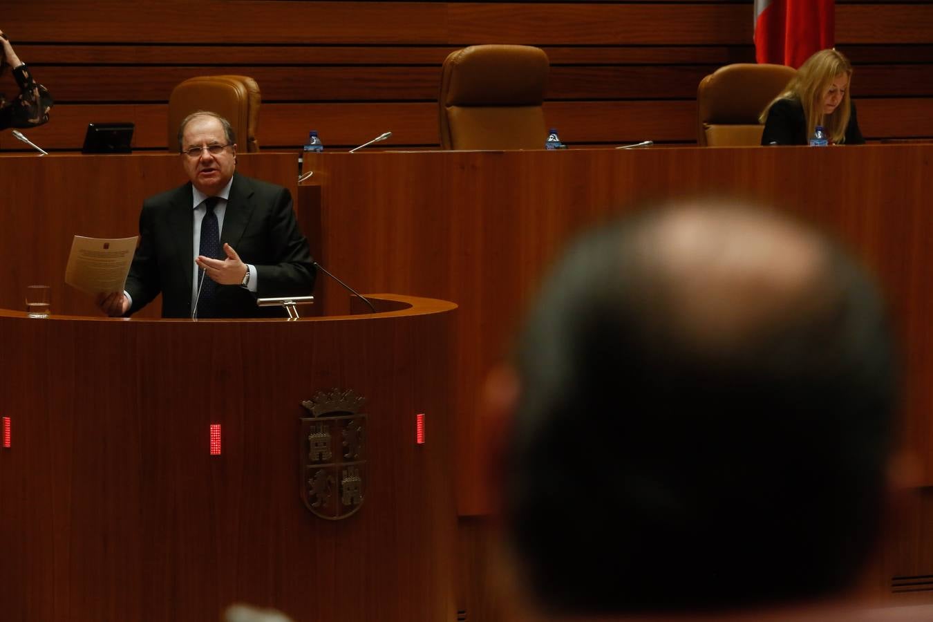 Comparecencia de Juan Vicente Herrera ante las Cortes de Castilla y León