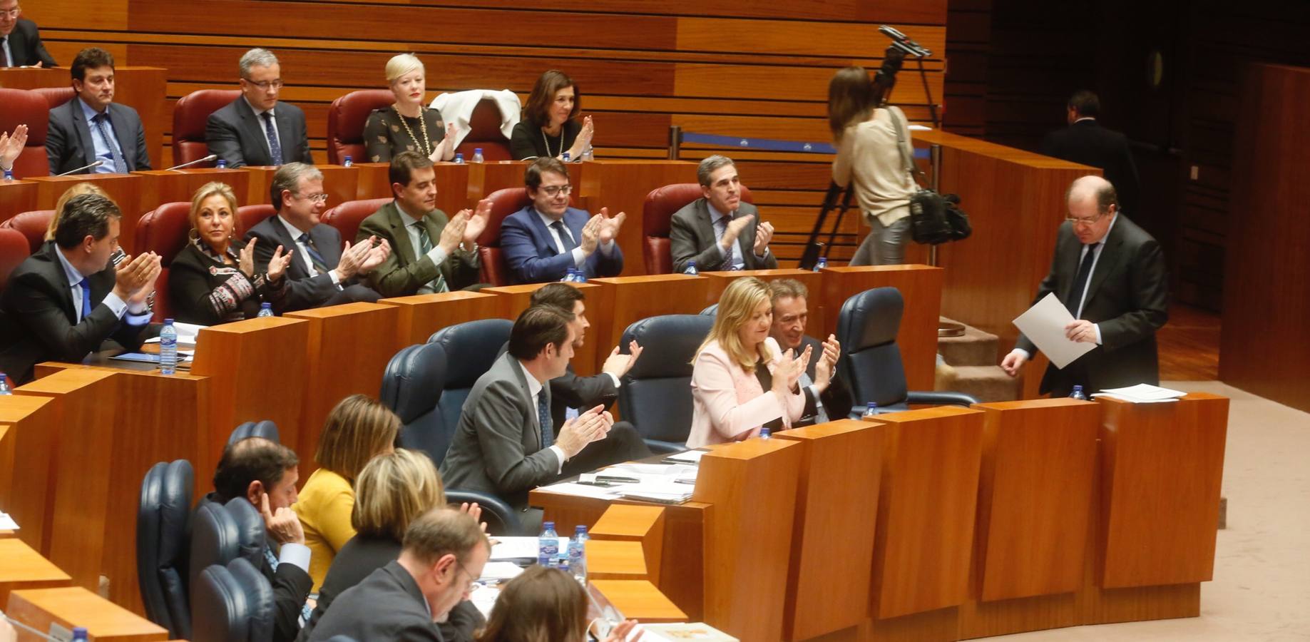 Comparecencia de Juan Vicente Herrera ante las Cortes de Castilla y León