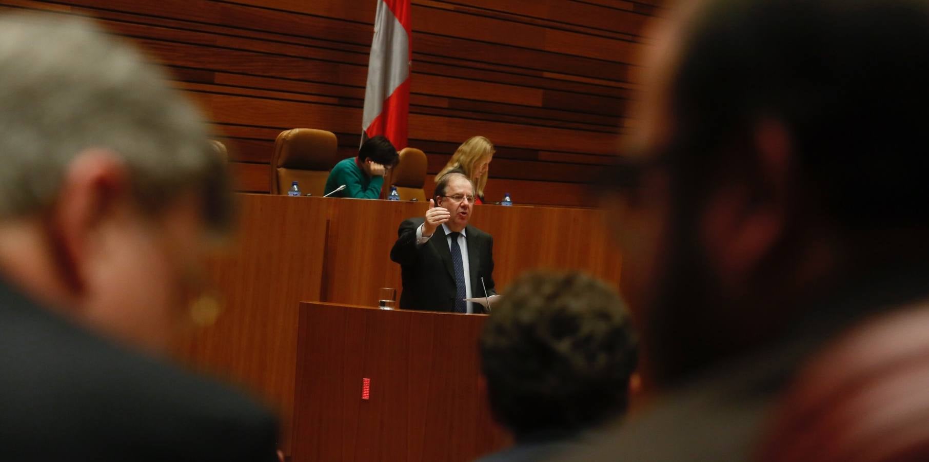 Comparecencia de Juan Vicente Herrera ante las Cortes de Castilla y León