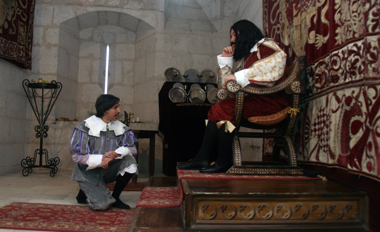 Visitas teatralizadas al castillo de Cuéllar