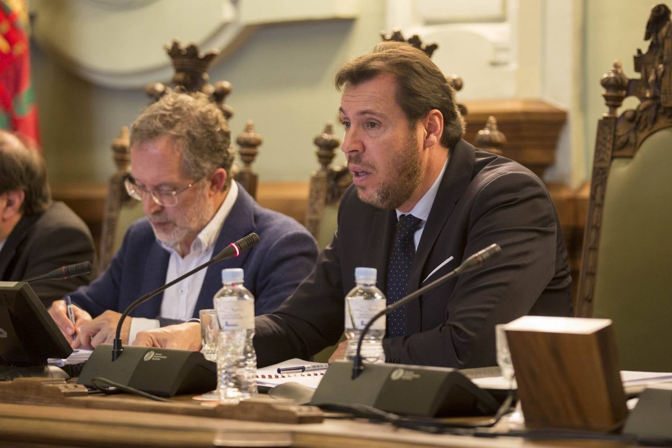 Pleno en el Ayuntamiento de Valladolid