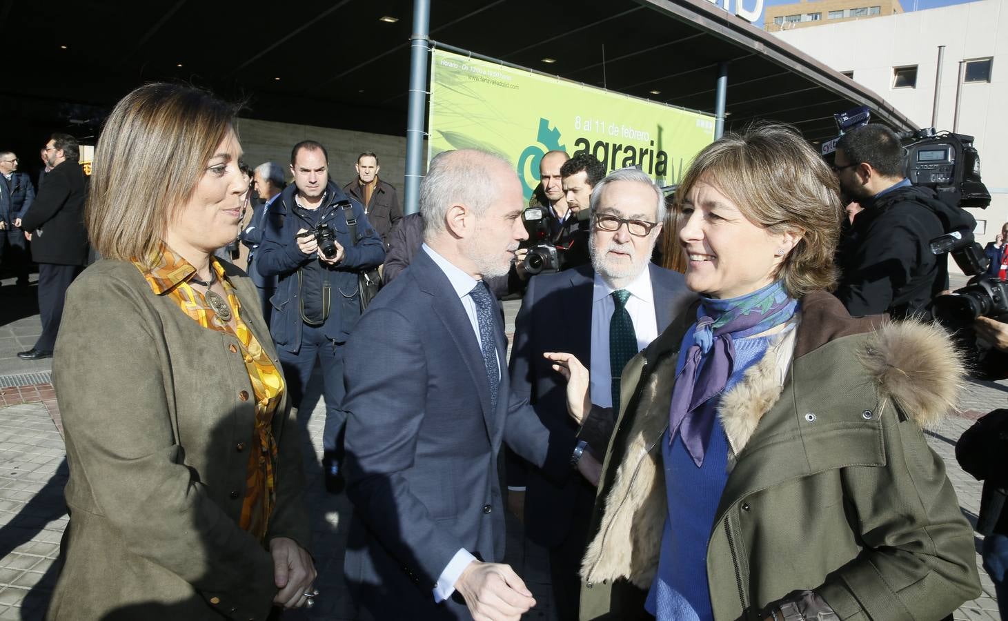 La ministra de Agricultura, Isabel García Terjerina, inaugura en Valladolid la Feria Agraria