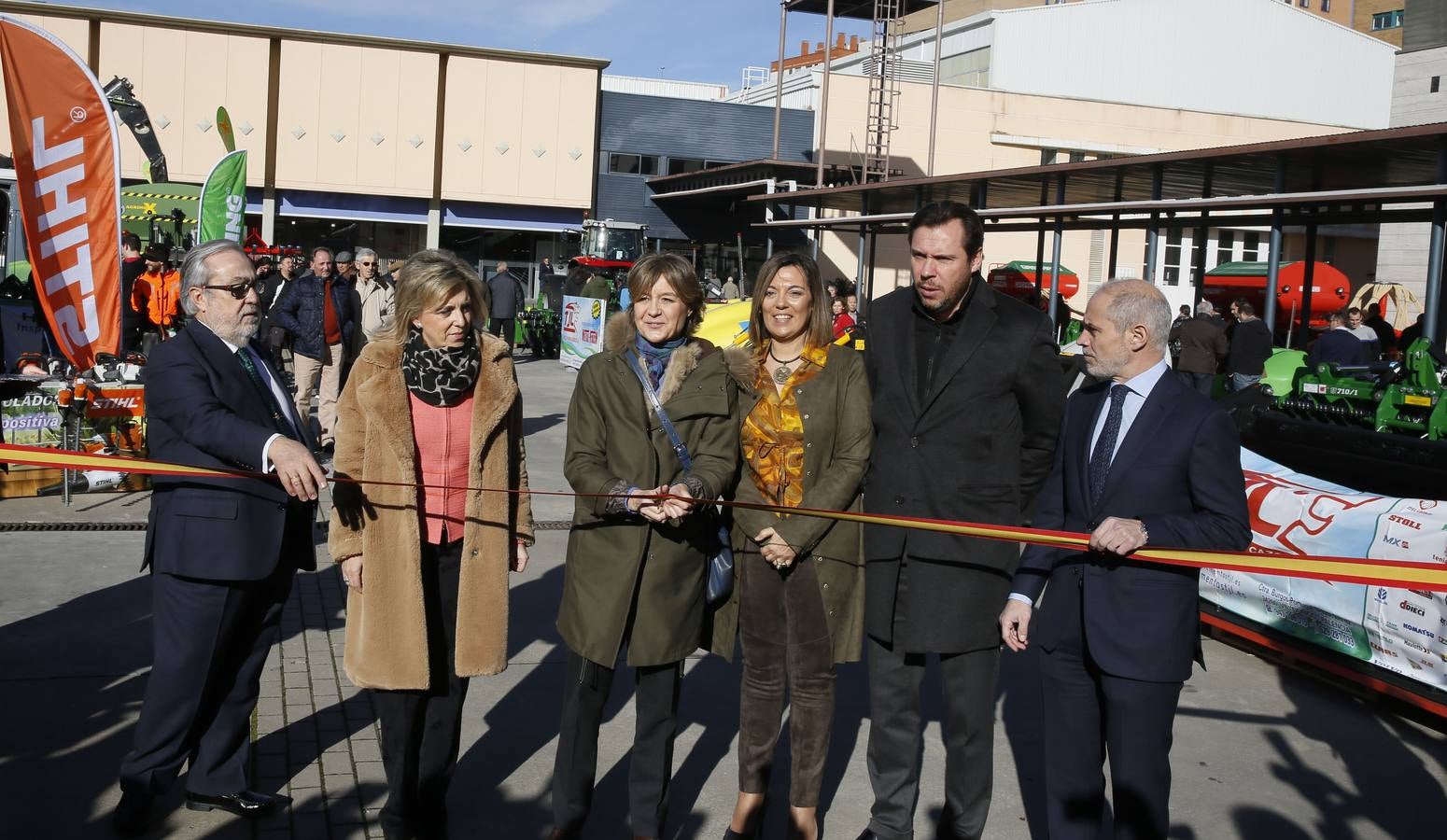 La ministra de Agricultura, Isabel García Terjerina, inaugura en Valladolid la Feria Agraria