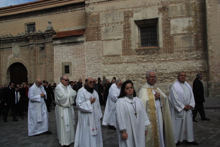 Celebración del día de la patrona de la Tierra de Arévalo, Nuestra Señora de las Angustias