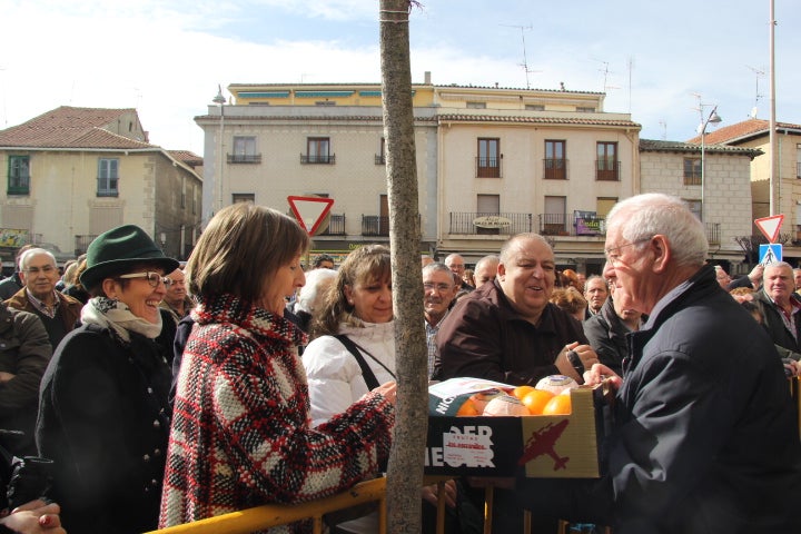 Celebración del día de la patrona de la Tierra de Arévalo, Nuestra Señora de las Angustias