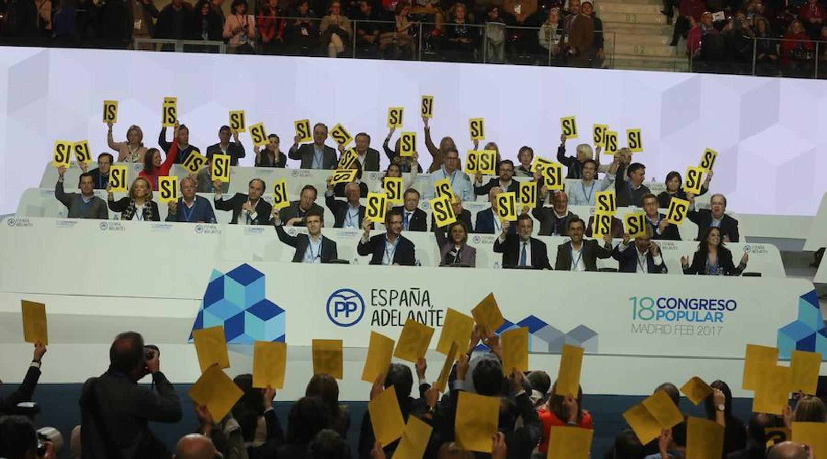 Jornada del sábado en el XVIII en el Congreso Nacional de PP con la intervención de Herrera