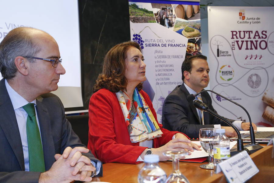 Presentación de la Ruta del Vino Sierra de Francia en Salamanca