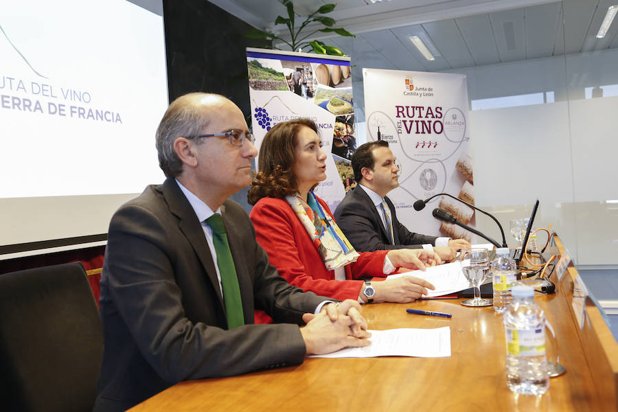 Presentación de la Ruta del Vino Sierra de Francia en Salamanca