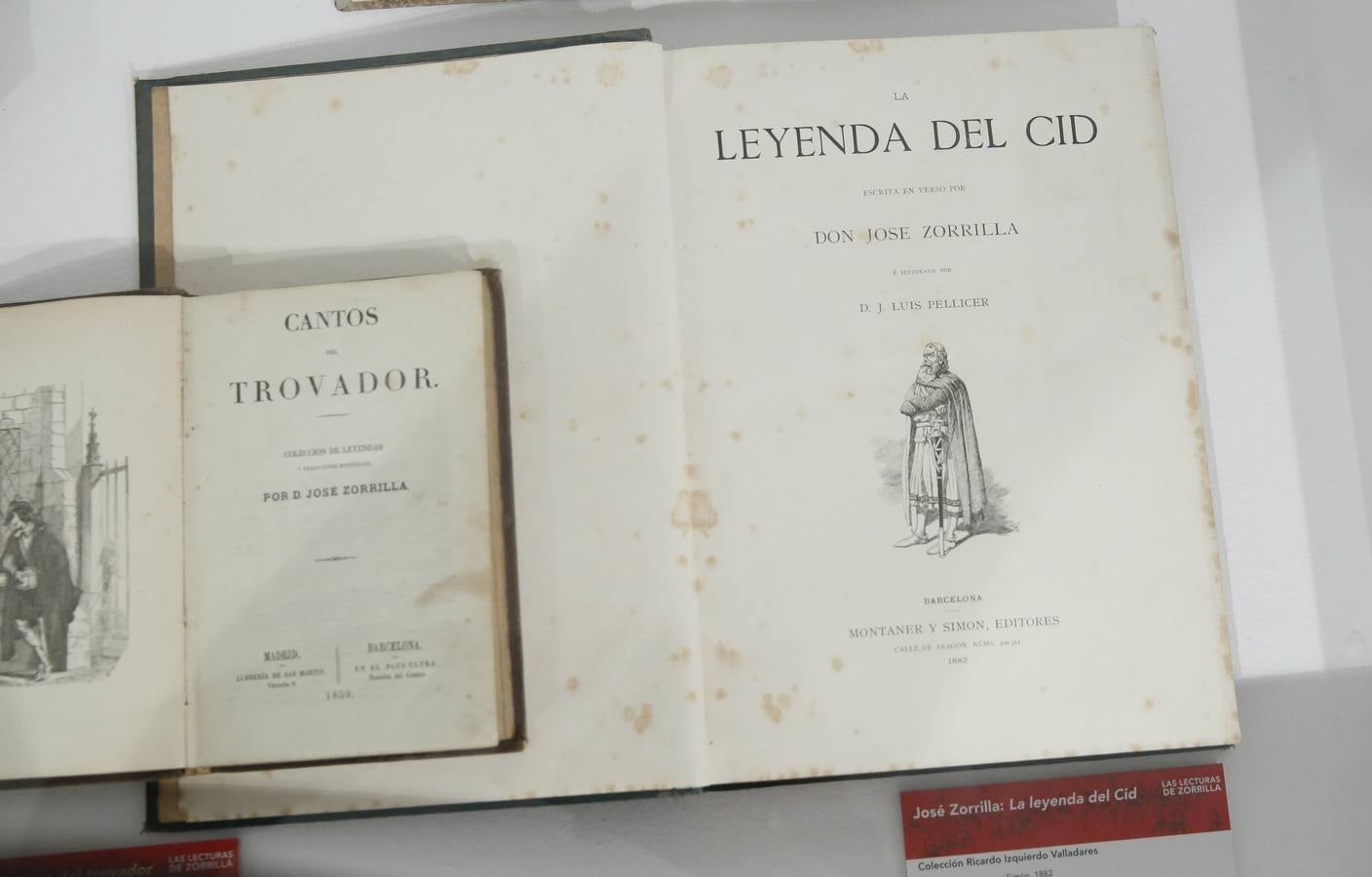 La Casa Revilla acoge la exposición &#039;Las lecturas de Zorrilla&#039;