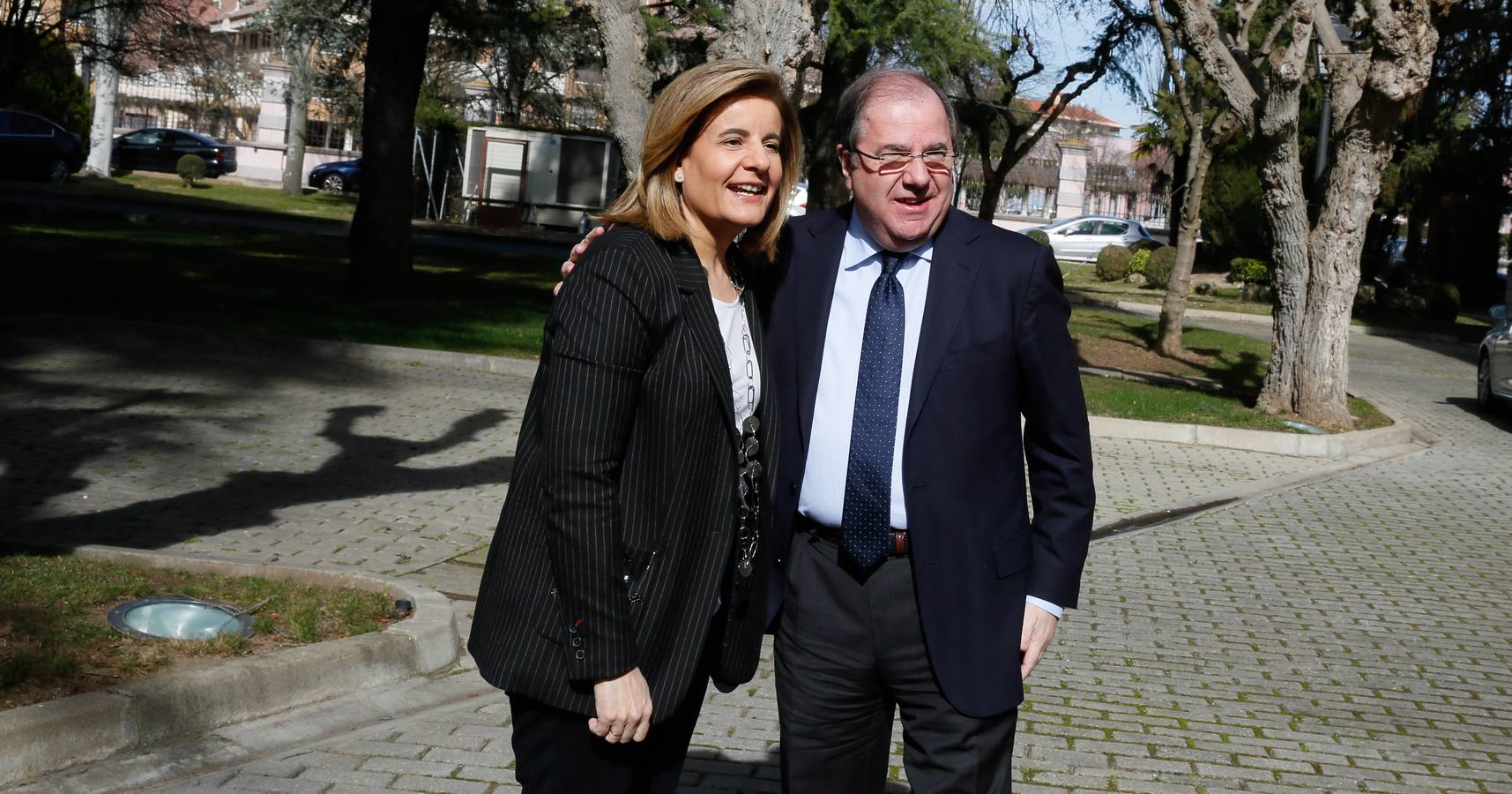 Juan Vicente Herrera y Fátima Báñez firman un convenio de colaboración en materia de Inspección de Trabajo