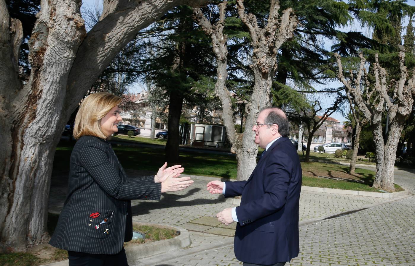 Juan Vicente Herrera y Fátima Báñez firman un convenio de colaboración en materia de Inspección de Trabajo