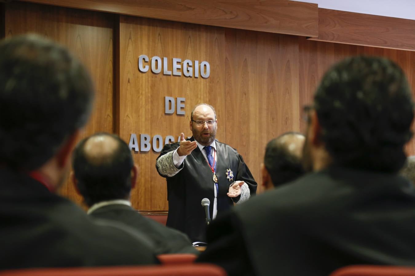 Toma de posesión del nuevo decano del Colegio de Abogados de Salamanca