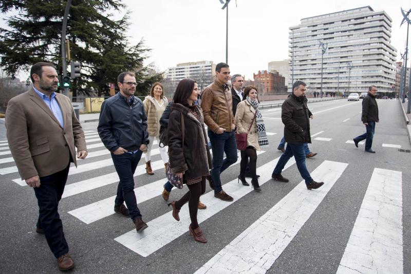 Pedro sánchez visita la Cúpula del Milenio de Valladolid
