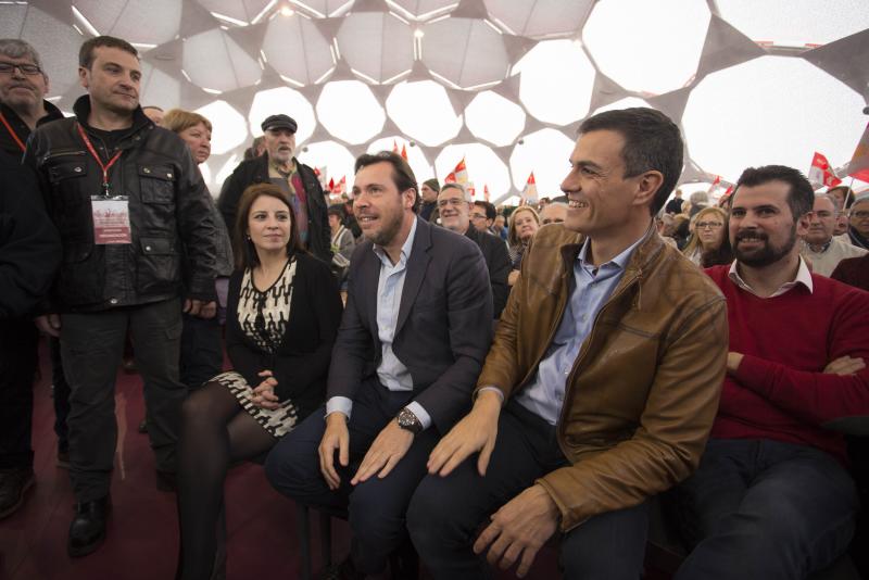 Pedro sánchez visita la Cúpula del Milenio de Valladolid
