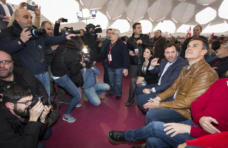 Pedro sánchez visita la Cúpula del Milenio de Valladolid