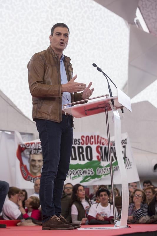 Pedro sánchez visita la Cúpula del Milenio de Valladolid