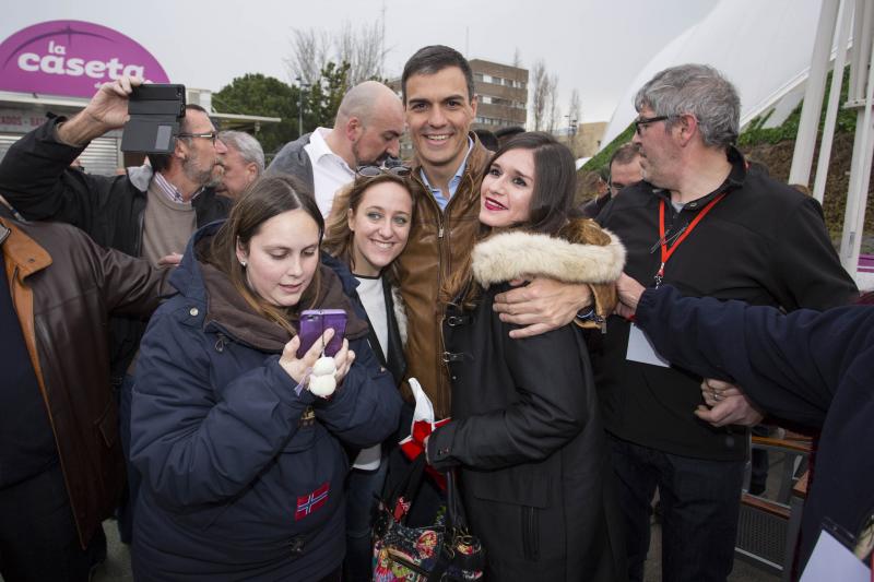 Pedro sánchez visita la Cúpula del Milenio de Valladolid