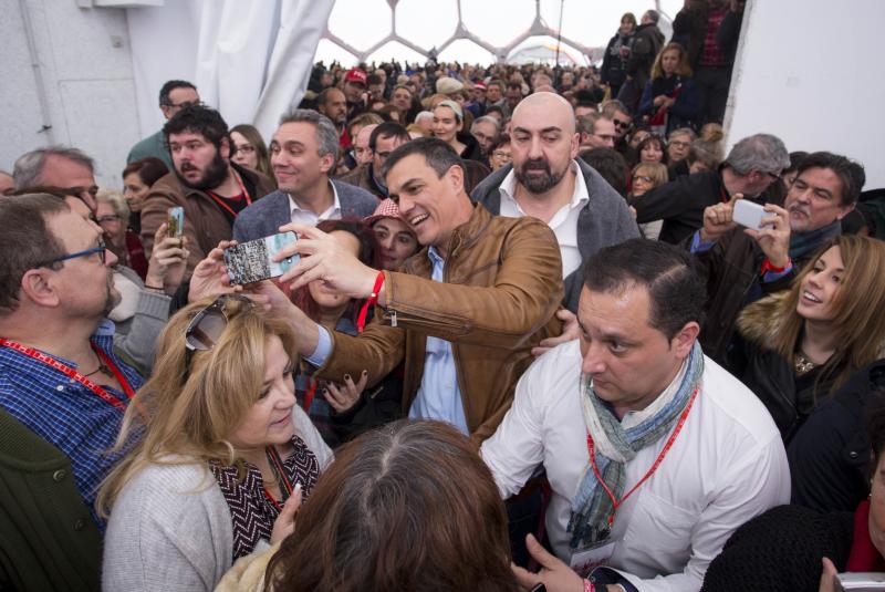 Pedro sánchez visita la Cúpula del Milenio de Valladolid