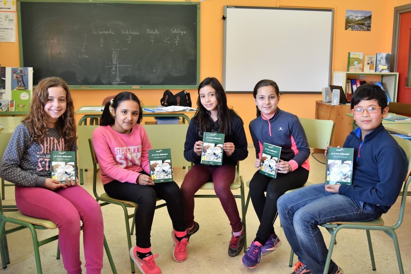 Las nuevas tecnologías invaden las aulas del Colegio público Castilla y León de Aguilar de Campoo