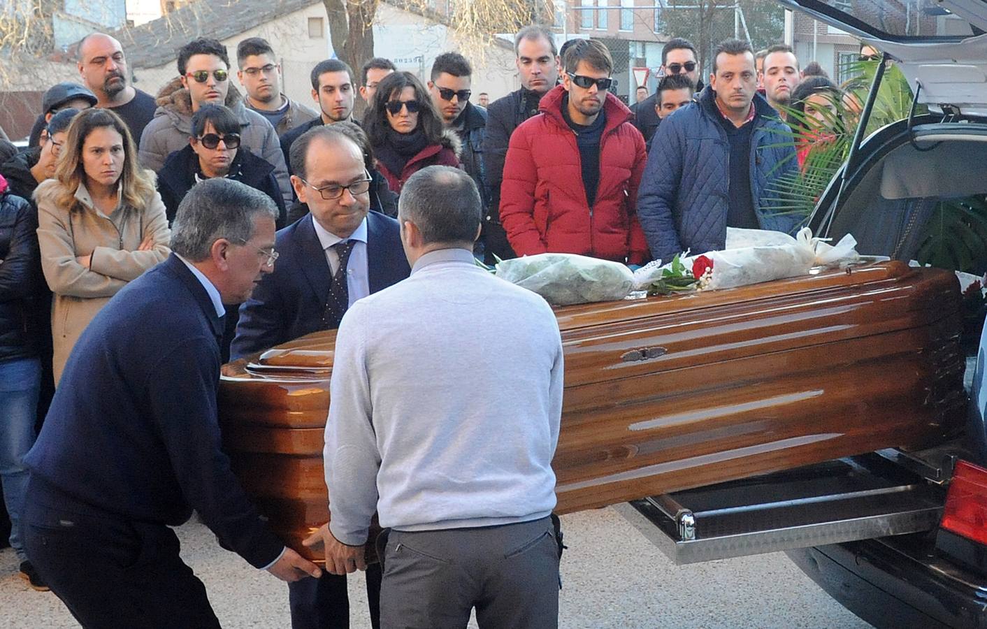 Medina del Campo despide al joven David Pisador