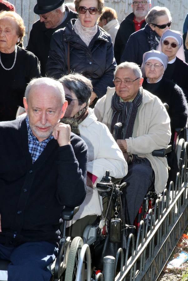 Segovia recuerda con una placa al obispo Antonio Palenzuela