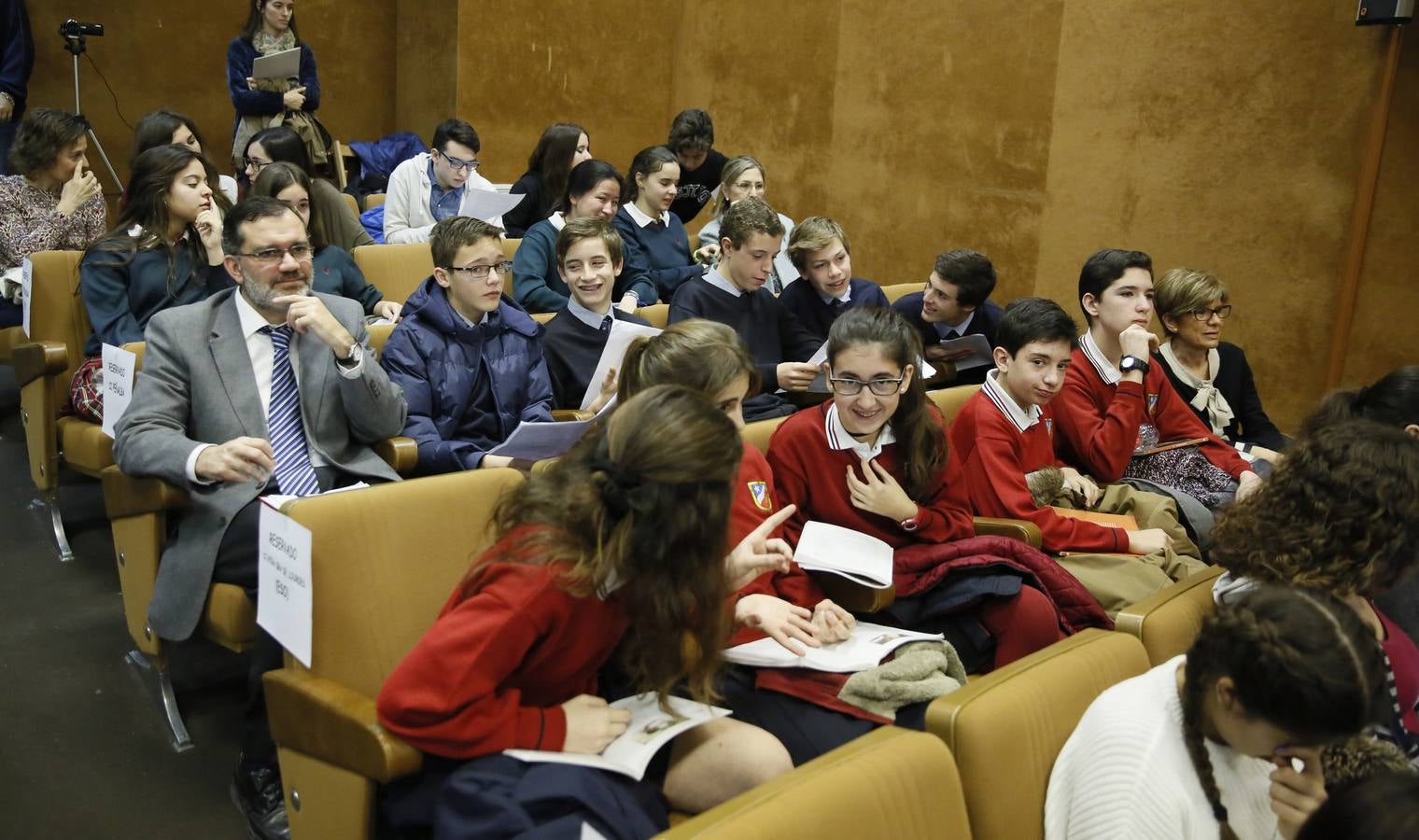 Fase provincial del I Certamen Regional de Lectura en Público convocado por la Consejería de Educación