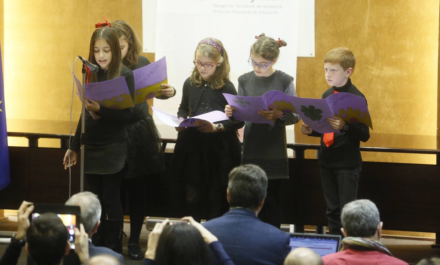 Fase provincial del I Certamen Regional de Lectura en Público convocado por la Consejería de Educación