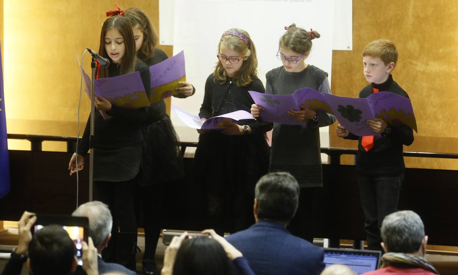 Fase provincial del I Certamen Regional de Lectura en Público convocado por la Consejería de Educación