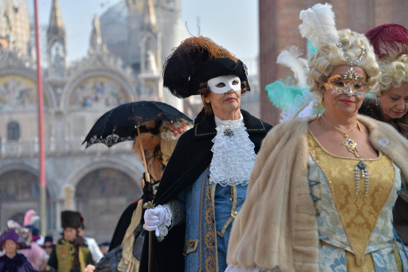 Venecia se llena de máscaras