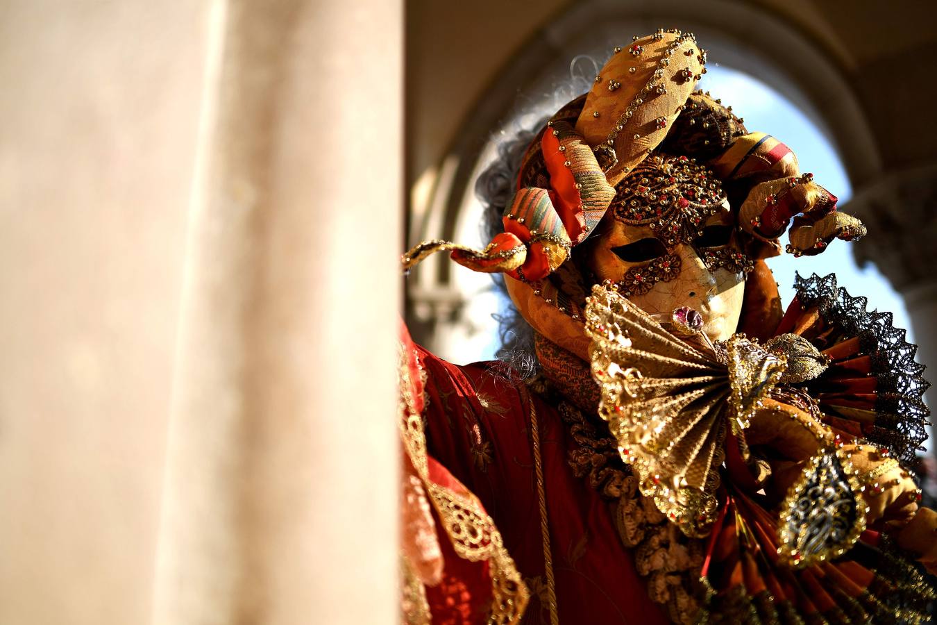 Venecia se llena de máscaras