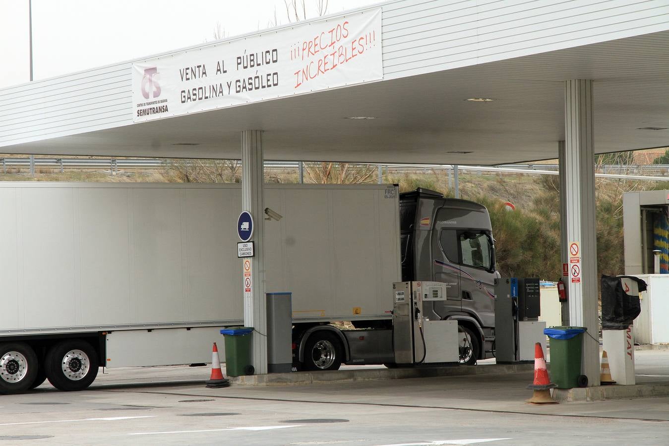 Visita al Centro de Transportes de Segovia