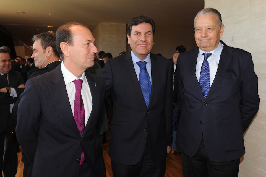 Entrega de medallas en las Cortes de Castilla y León