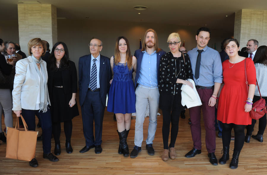 Entrega de medallas en las Cortes de Castilla y León