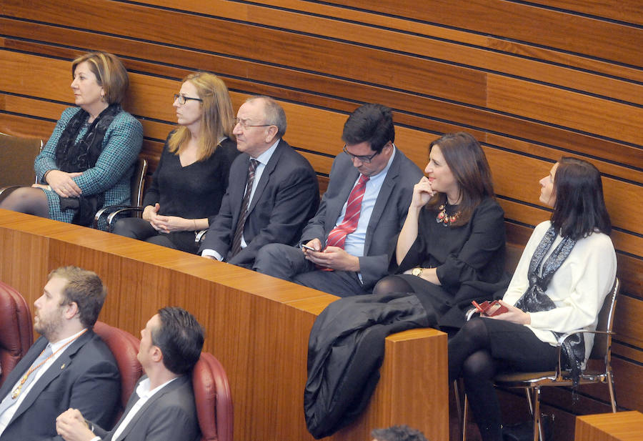 Entrega de medallas en las Cortes de Castilla y León