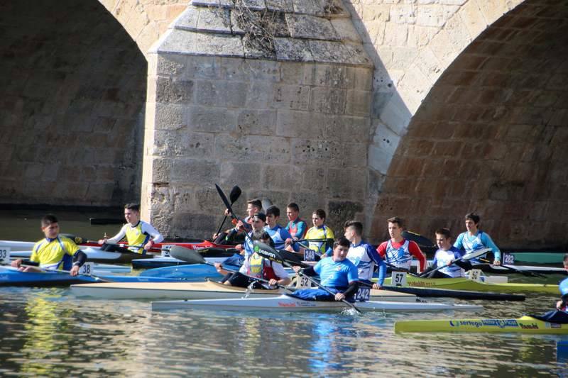 Campeonato de Invierno de Piragüismo en Torquemada (Palencia)