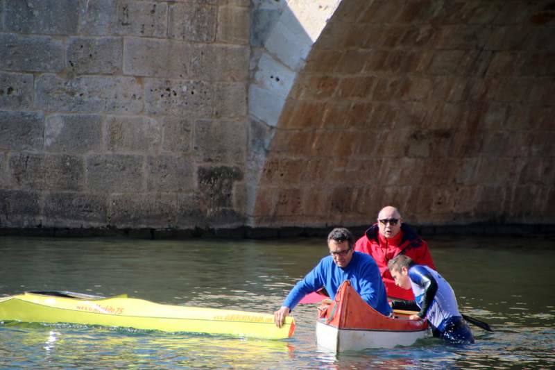 Campeonato de Invierno de Piragüismo en Torquemada (Palencia)