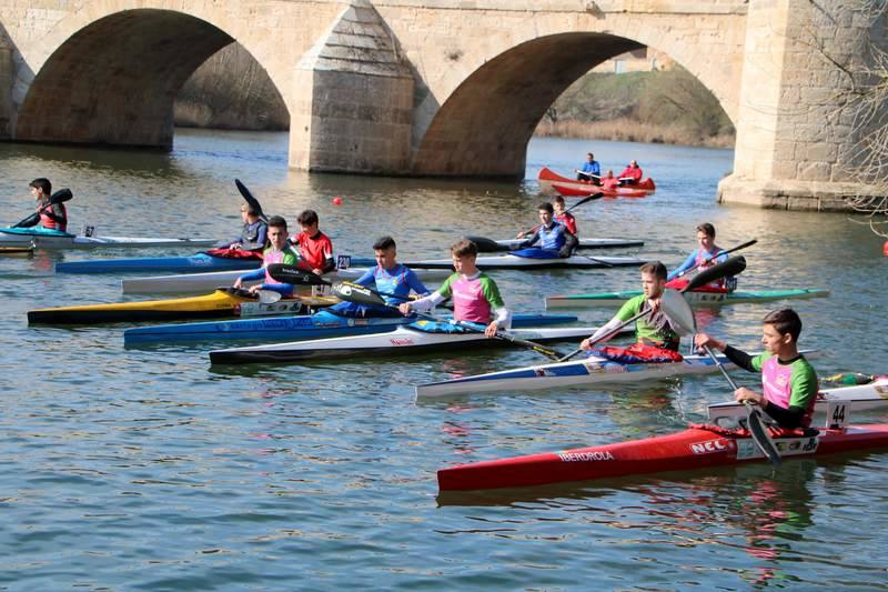 Campeonato de Invierno de Piragüismo en Torquemada (Palencia)