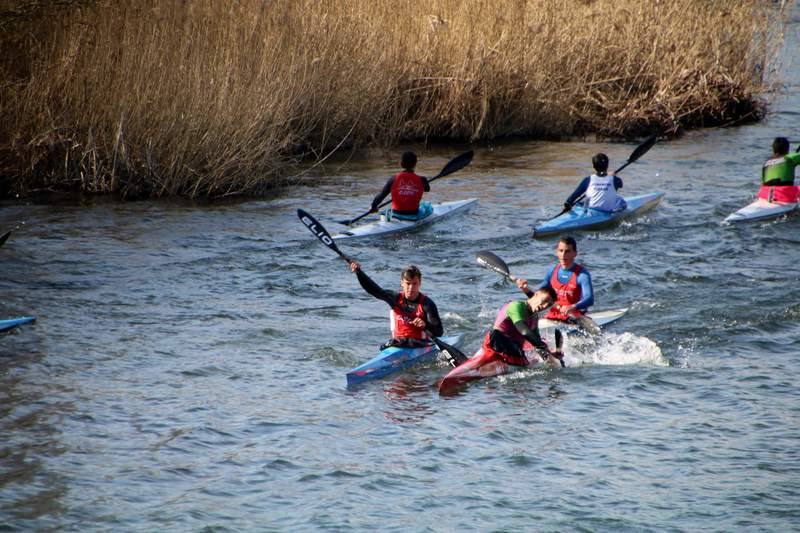 Campeonato de Invierno de Piragüismo en Torquemada (Palencia)