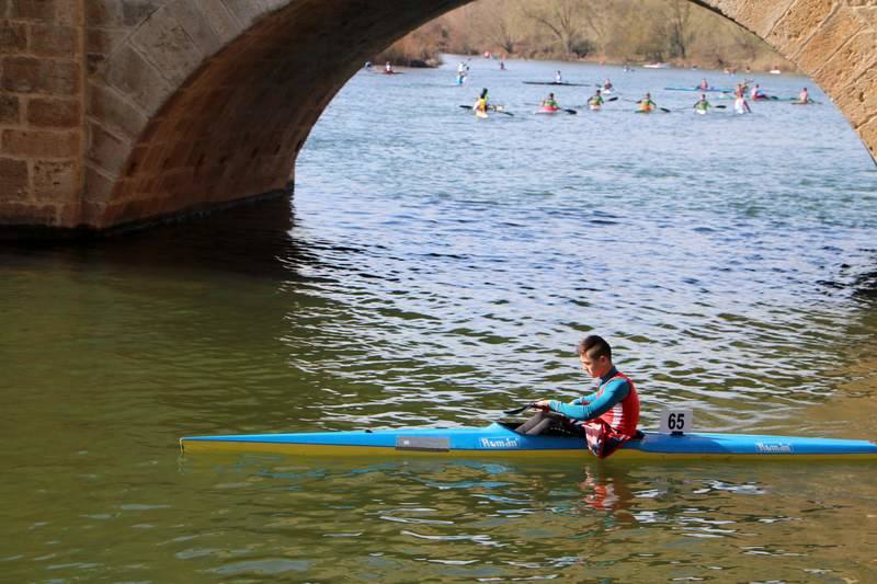 Campeonato de Invierno de Piragüismo en Torquemada (Palencia)