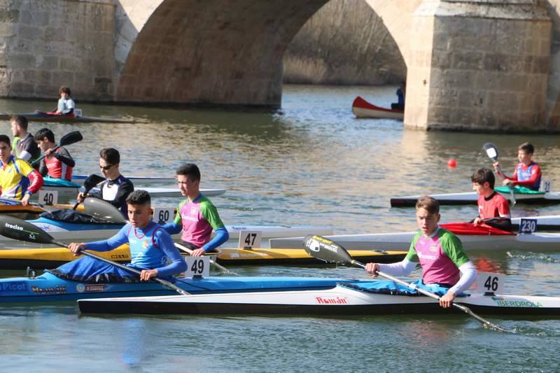 Campeonato de Invierno de Piragüismo en Torquemada (Palencia)