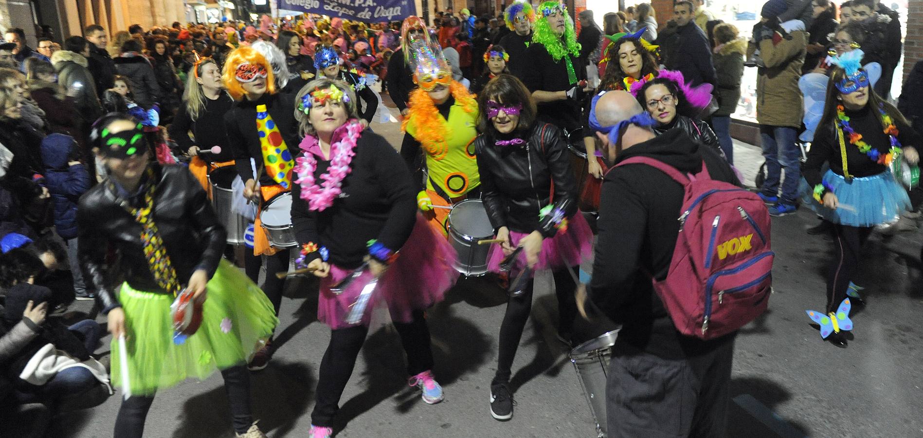 Desfile de Carnaval por las calles de Medina del Campo