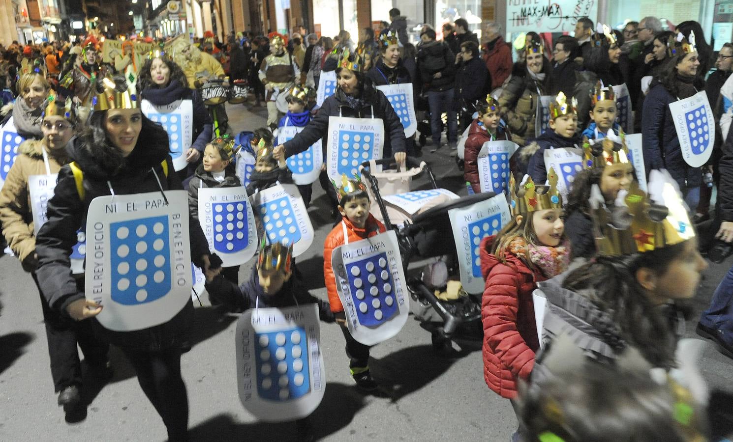 Desfile de Carnaval por las calles de Medina del Campo