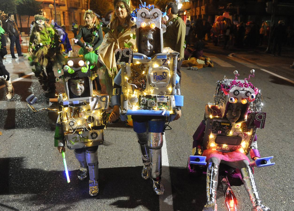 Desfile de Carnaval por las calles de Medina del Campo